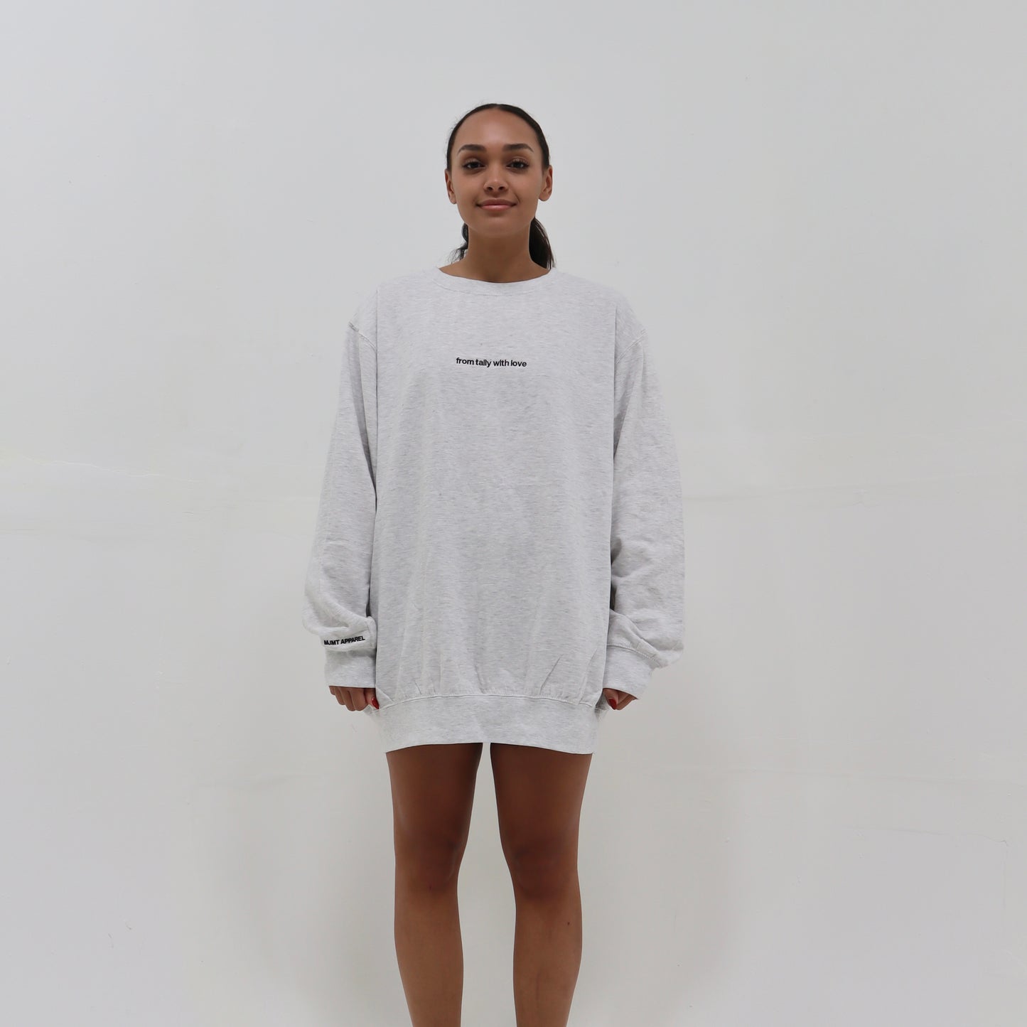 ‘from tally with love’ Crewneck