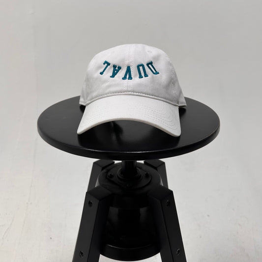 The Duval Dad Hat - White/Teal