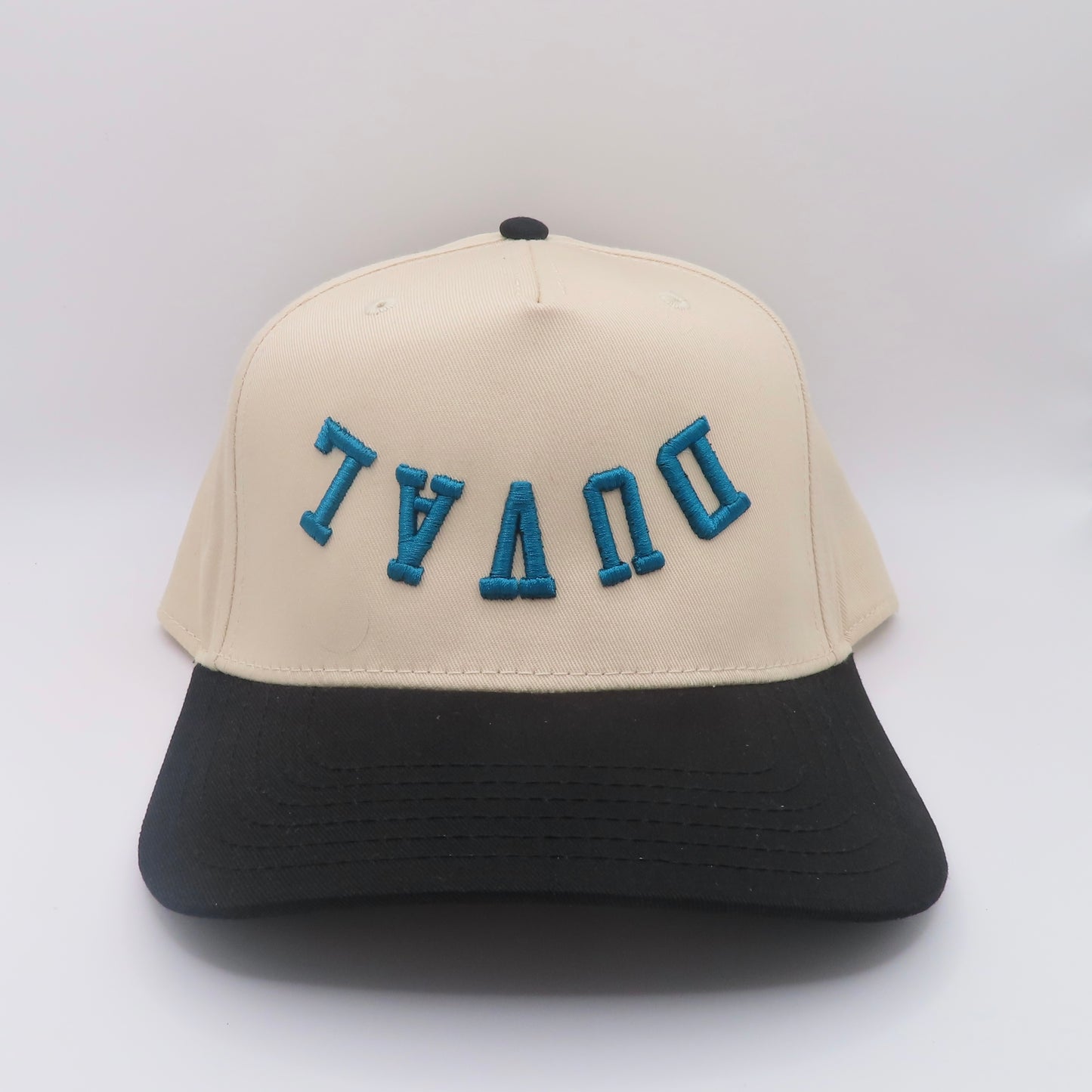 The Duval Hat - Natural/Black/Teal