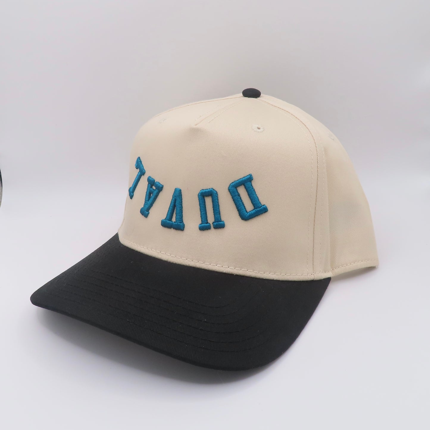 The Duval Hat - Natural/Black/Teal