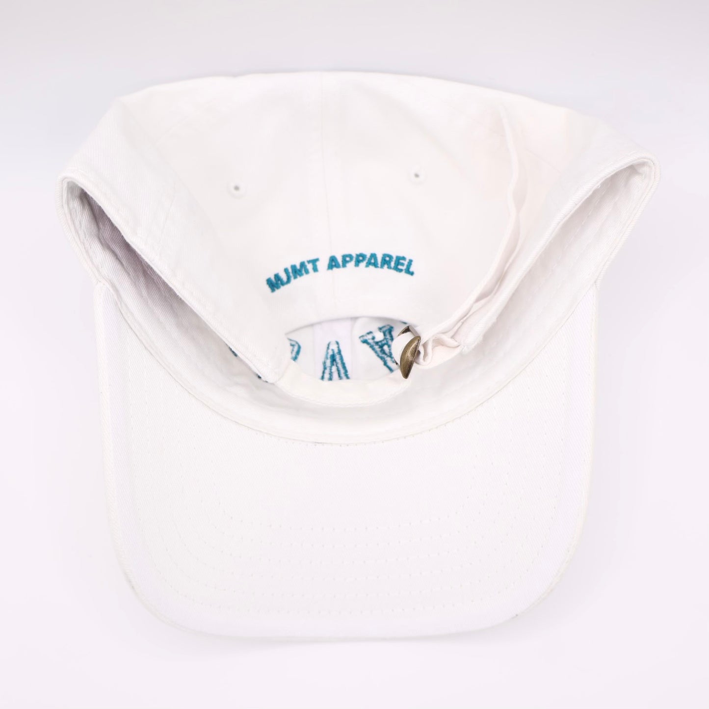 The Duval Dad Hat - White/Teal