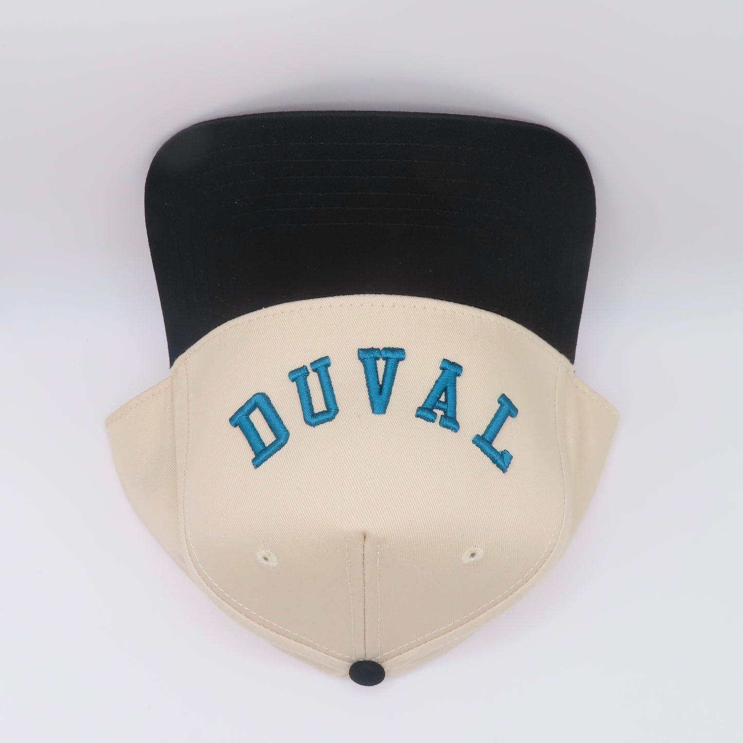 The Duval Hat - Natural/Black/Teal