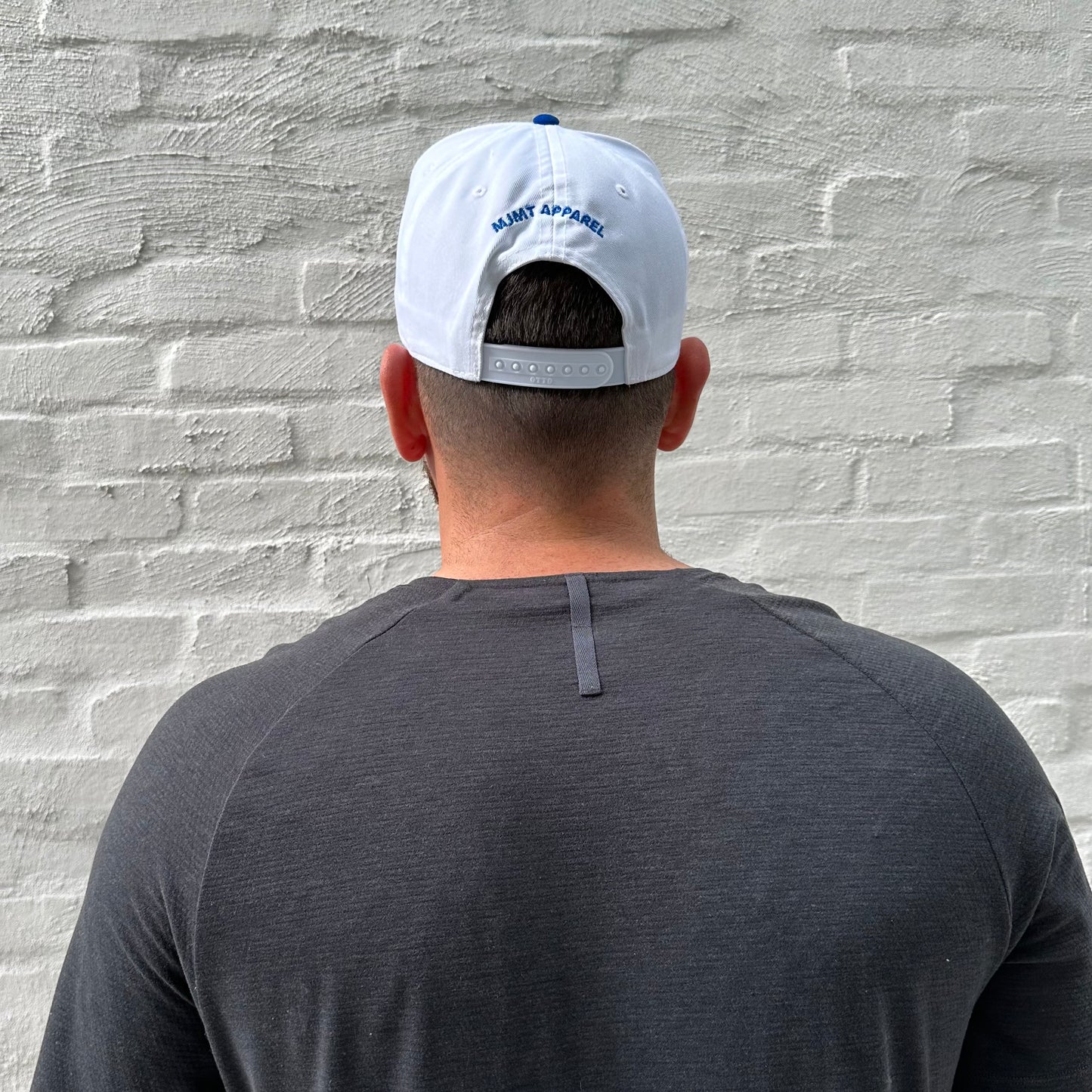 The Tampa Hat - White/Royal Blue