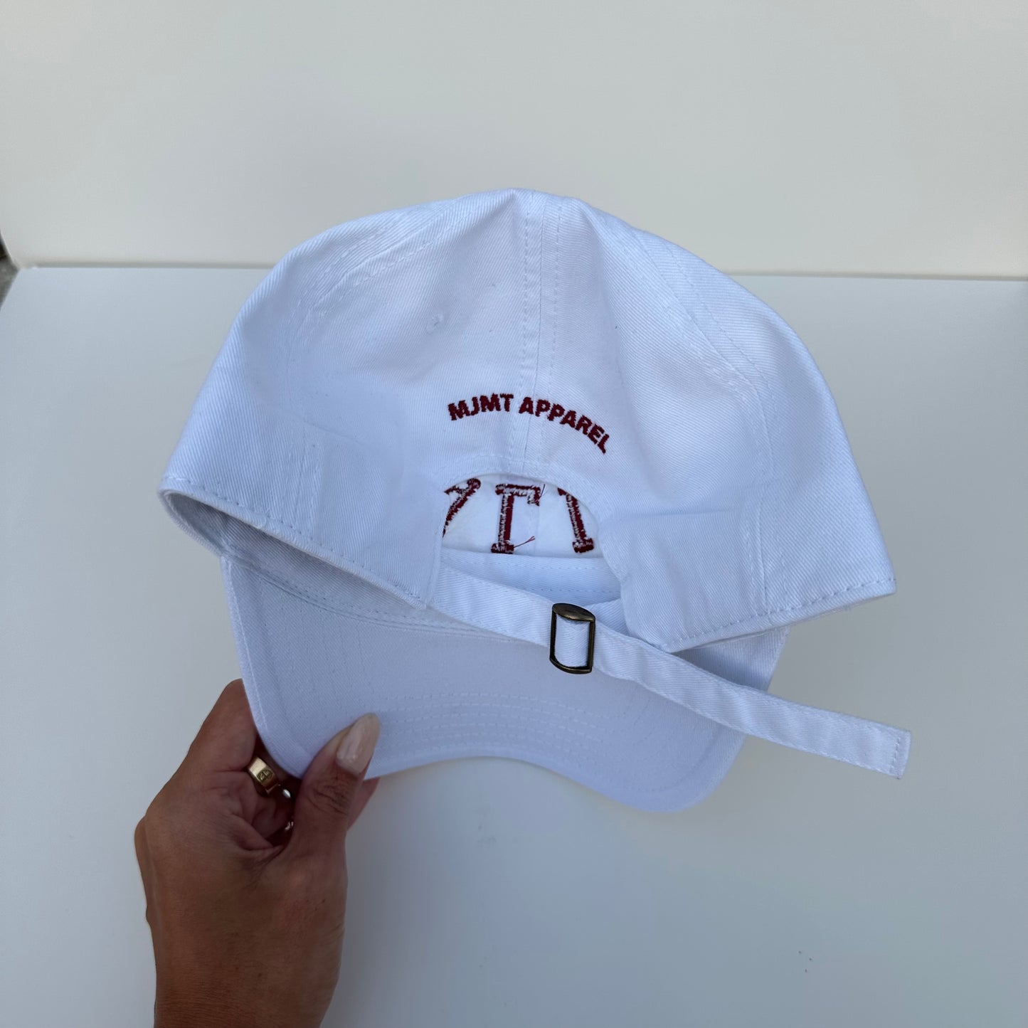The Tally Dad Hat - White