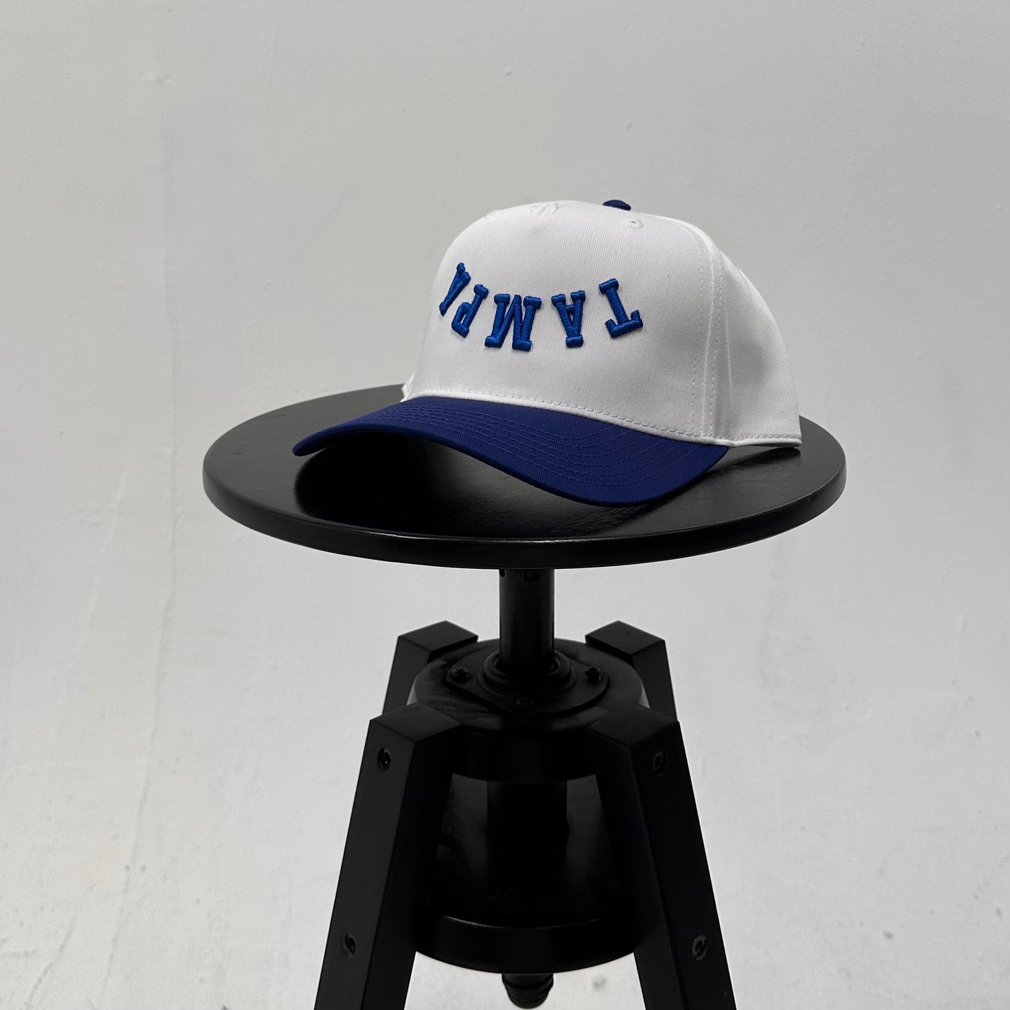 The Tampa Hat - White/Royal Blue