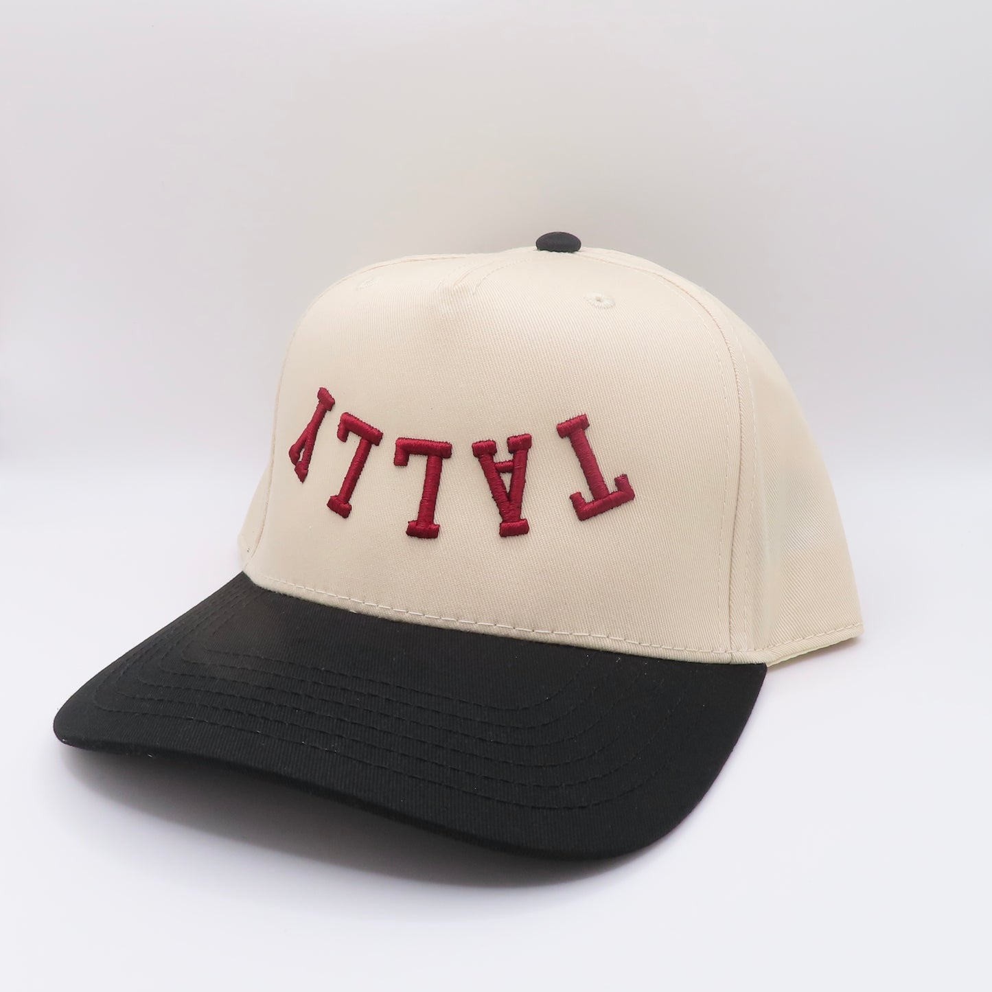 The Tally Hat - Natural/Black/Garnet