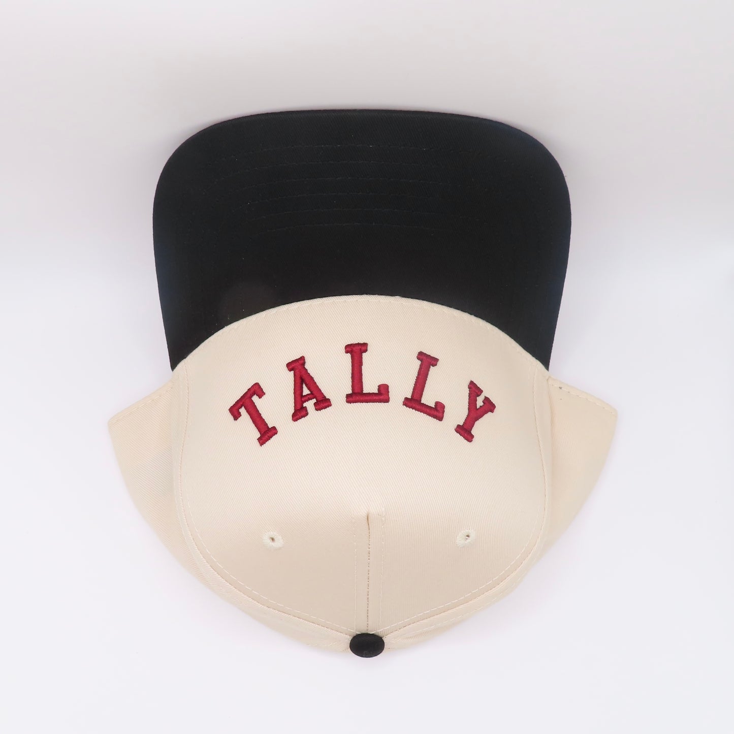 The Tally Hat - Natural/Black/Garnet