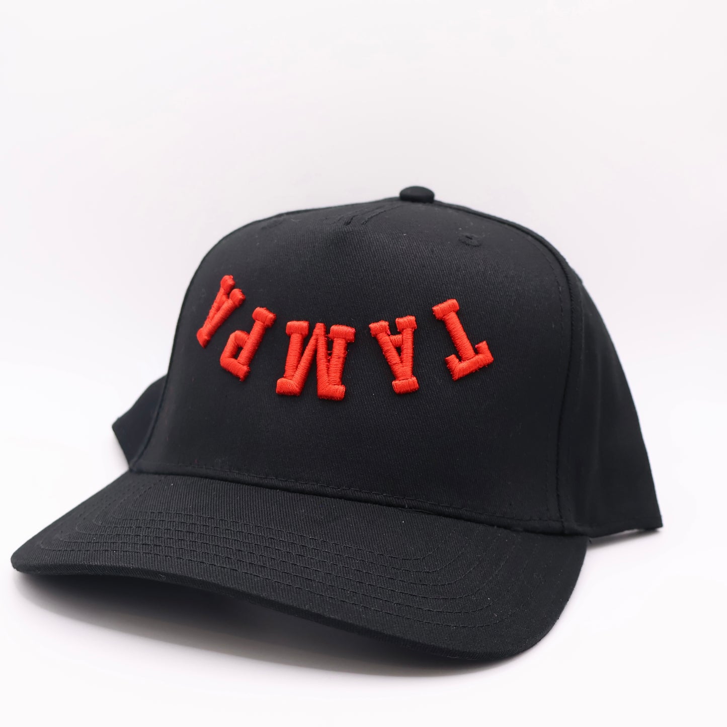 The Tampa Hat - Black/Red