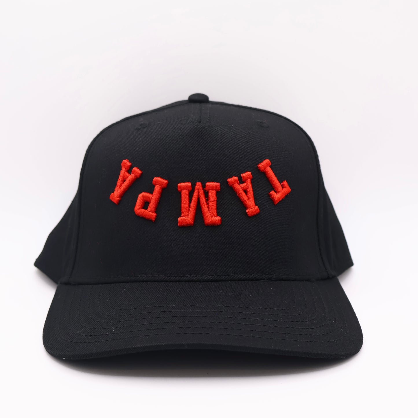 The Tampa Hat - Black/Red