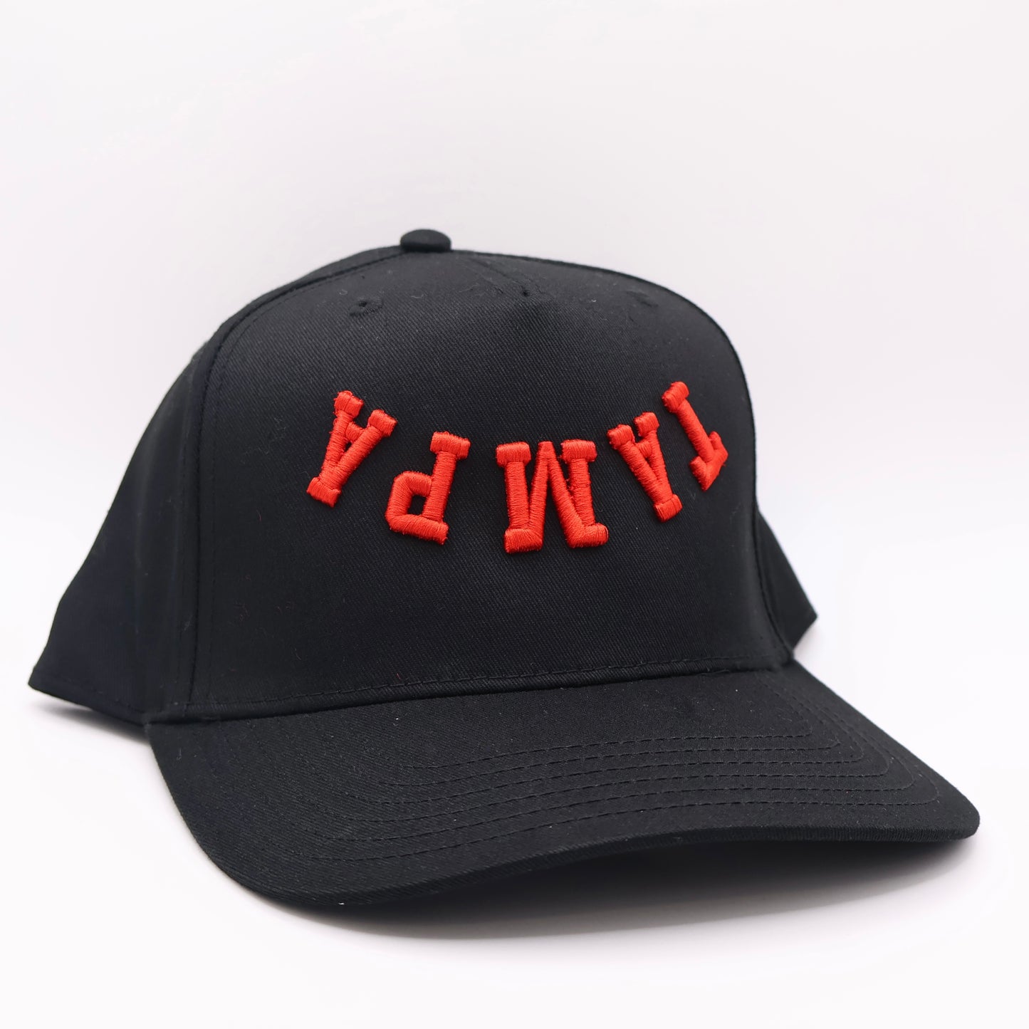 The Tampa Hat - Black/Red