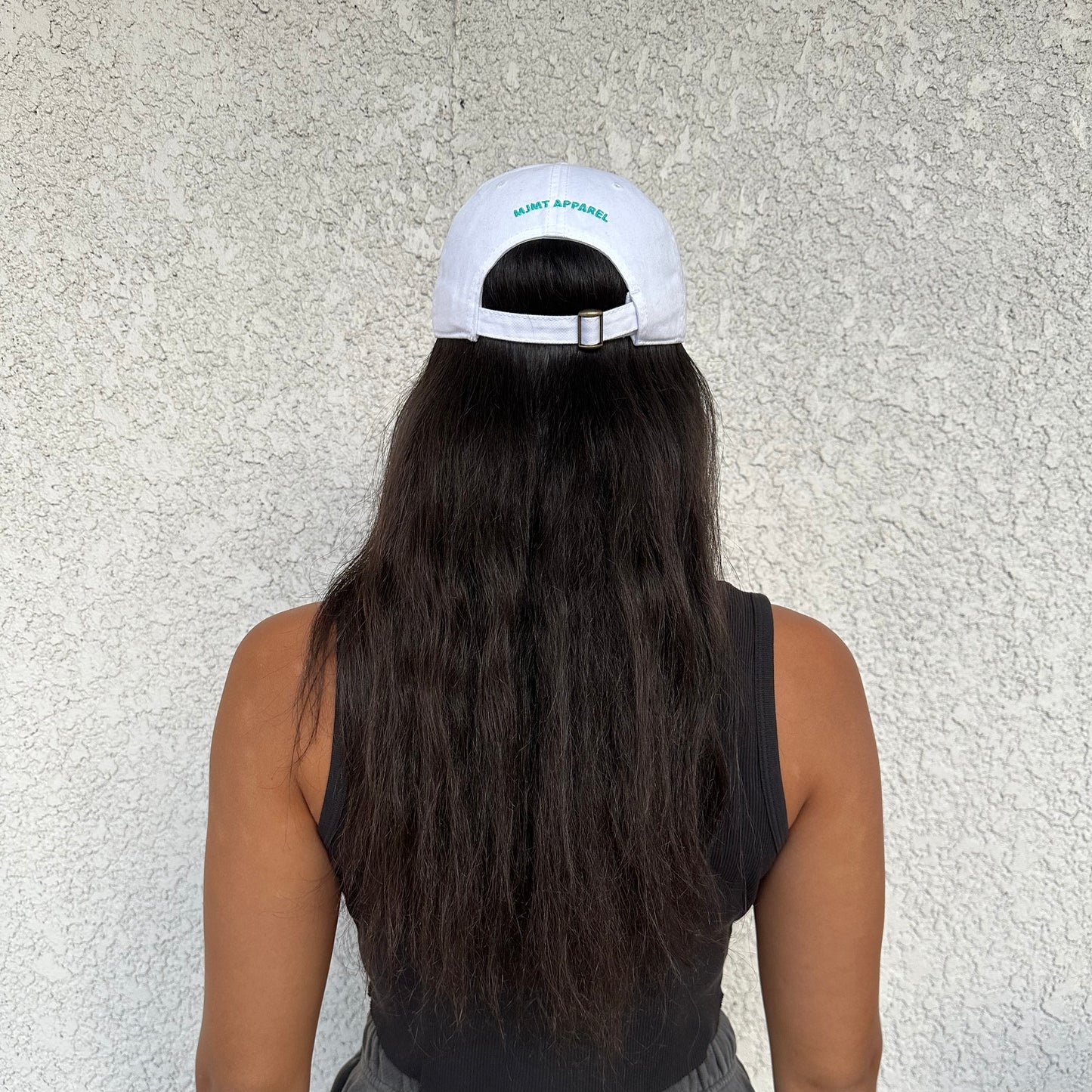 The Miami Dad Hat - White/Teal