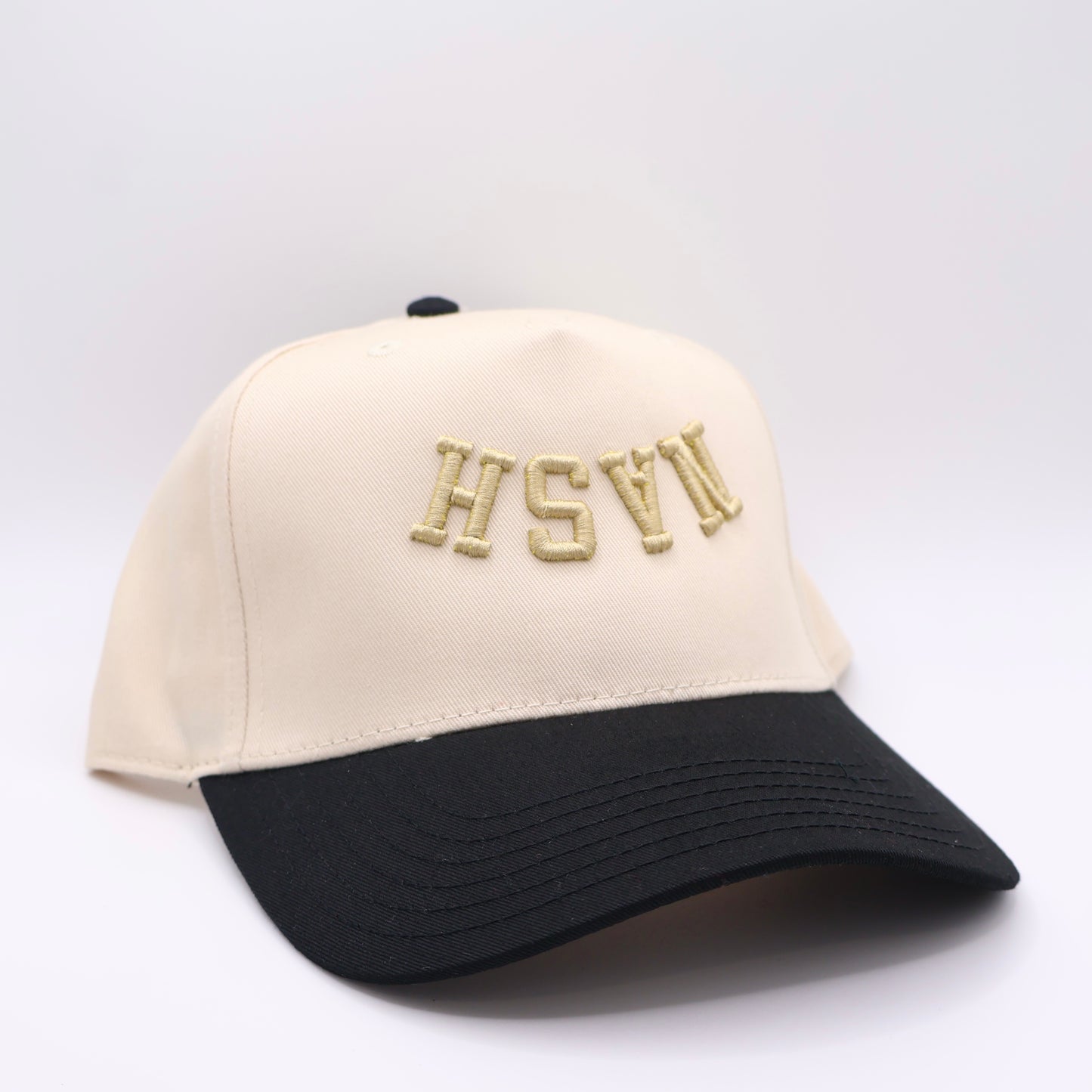 The Nash Hat - Natural/Black/Gold