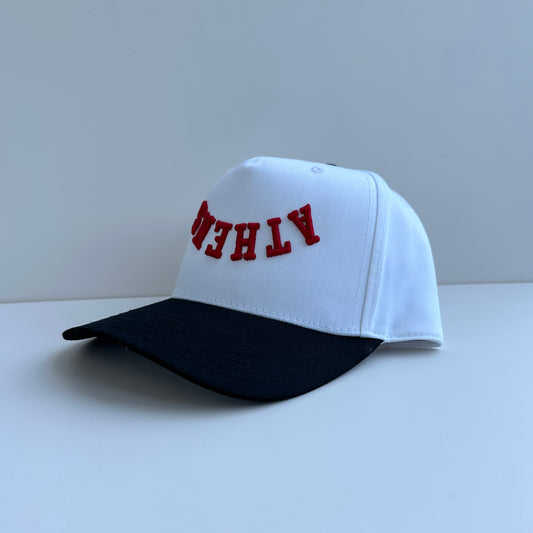 The Boston Hat - Natural/Red – mjmt-apparel