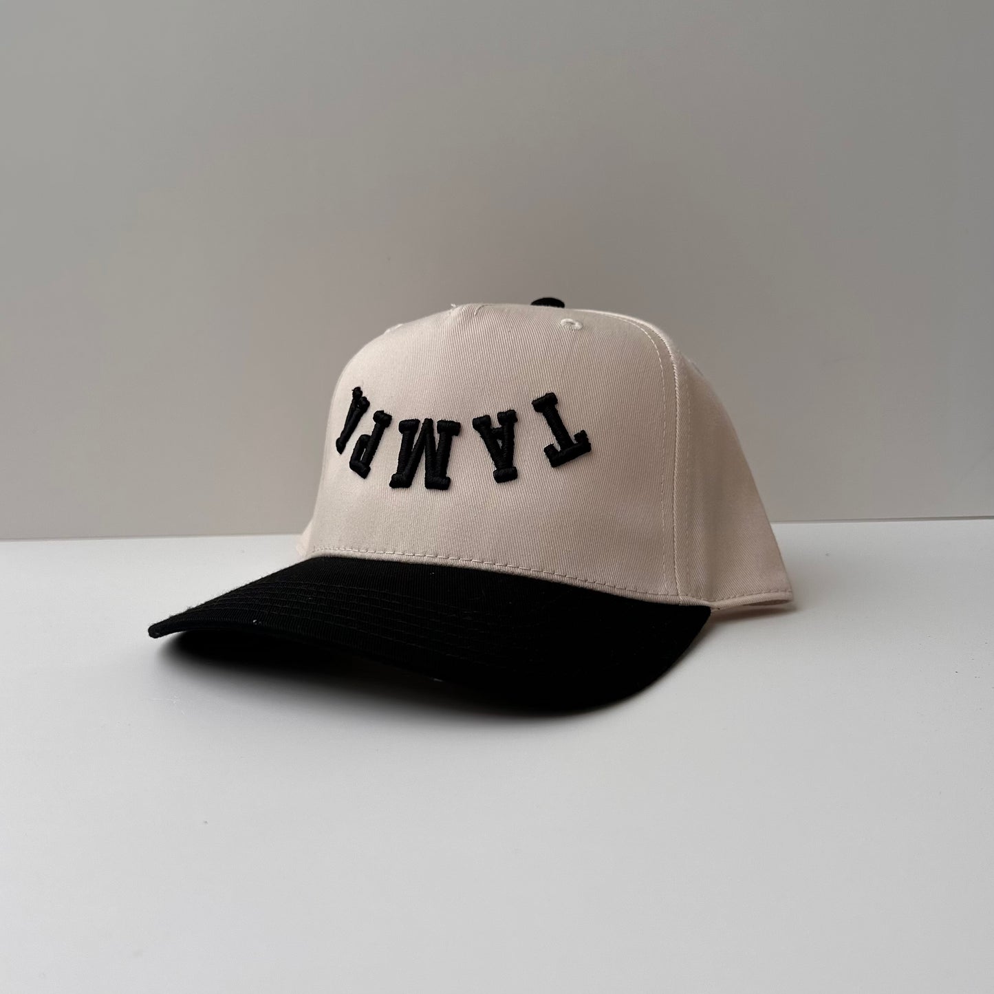 The Tampa Hat - Natural/Black – mjmt-apparel